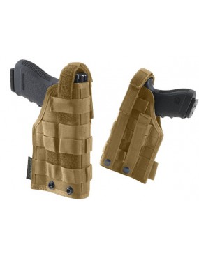 FONDINA CON ATTACCHI A MOLLE PER DX E SX TAN  [D5-GS05 TAN]