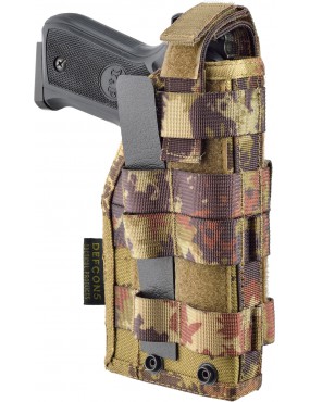 DEFCON 5 ÉTUI POUR PISTOLET AMBIDEXTRE COULEUR ITALIEN-CAMO [D5-GS05 VI]