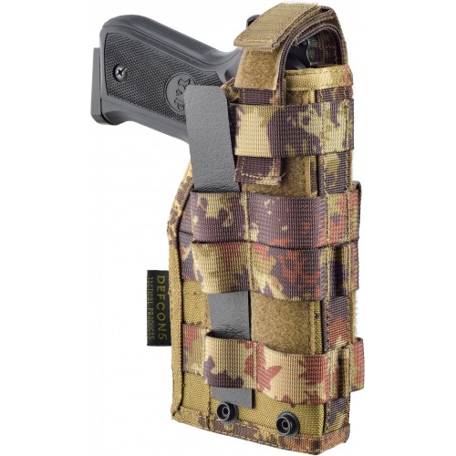 DEFCON 5 ÉTUI POUR PISTOLET AMBIDEXTRE COULEUR ITALIEN-CAMO [D5-GS05 VI]