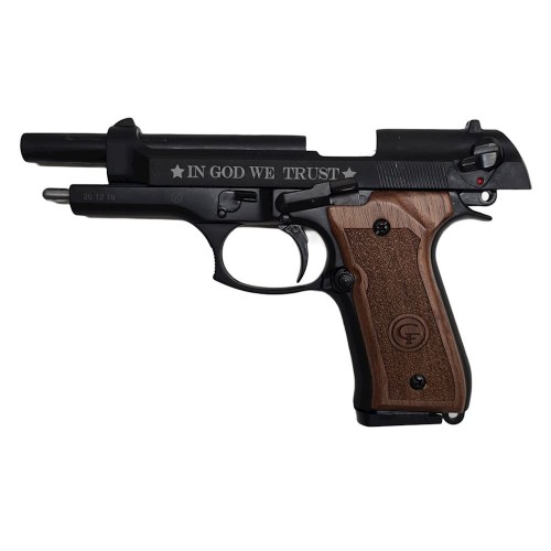 PISTOLA A SALVE BERETTA 92 9mm KIMAR 'IN GO WE TRUS' [420.074]
