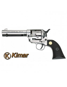 PISTOLA EM BRANCO DE AÇÃO SIMPLES KIMAR 6mm CROMADA KIMAR [340.008]