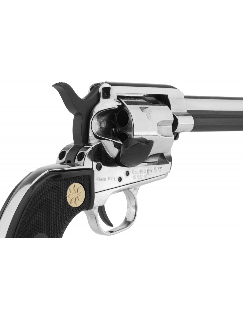 PISTOLA EN BLANCO SINGLE ACTION KIMAR 6mm CROMADA KIMAR [331.048]