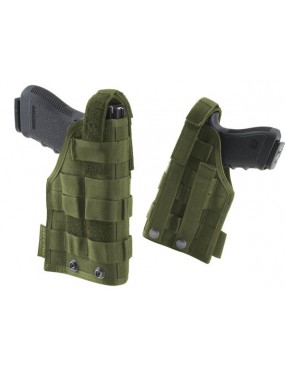 FONDINA CON ATTACCHI A MOLLE PER DX E SX VERDE  [D5-GS05 OD]