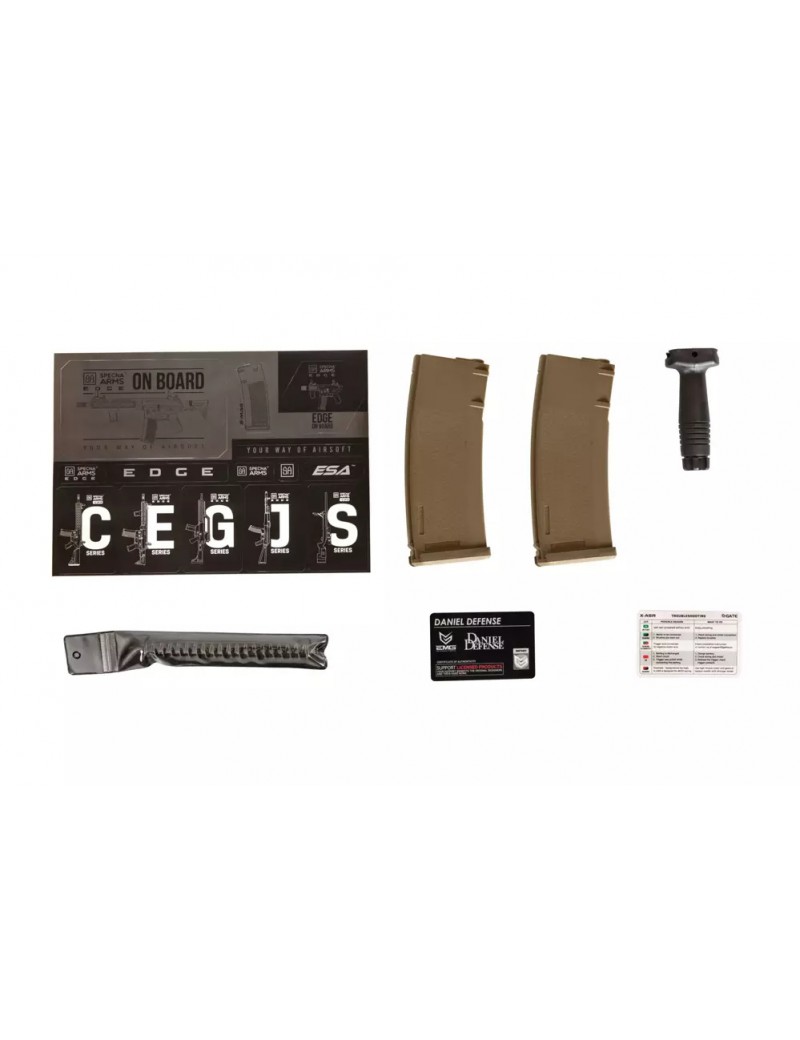 SPECNA ARMS DANIEL DEFENSE MK18 BRONZE RIFLE [SPE-01-035030]