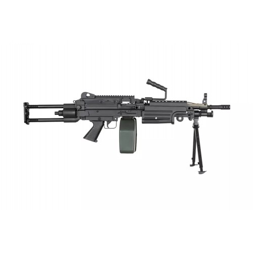 METRALHADORA SA-249 PARA CORE™ AIRSOFT - PRETA [SPE-01-028612]