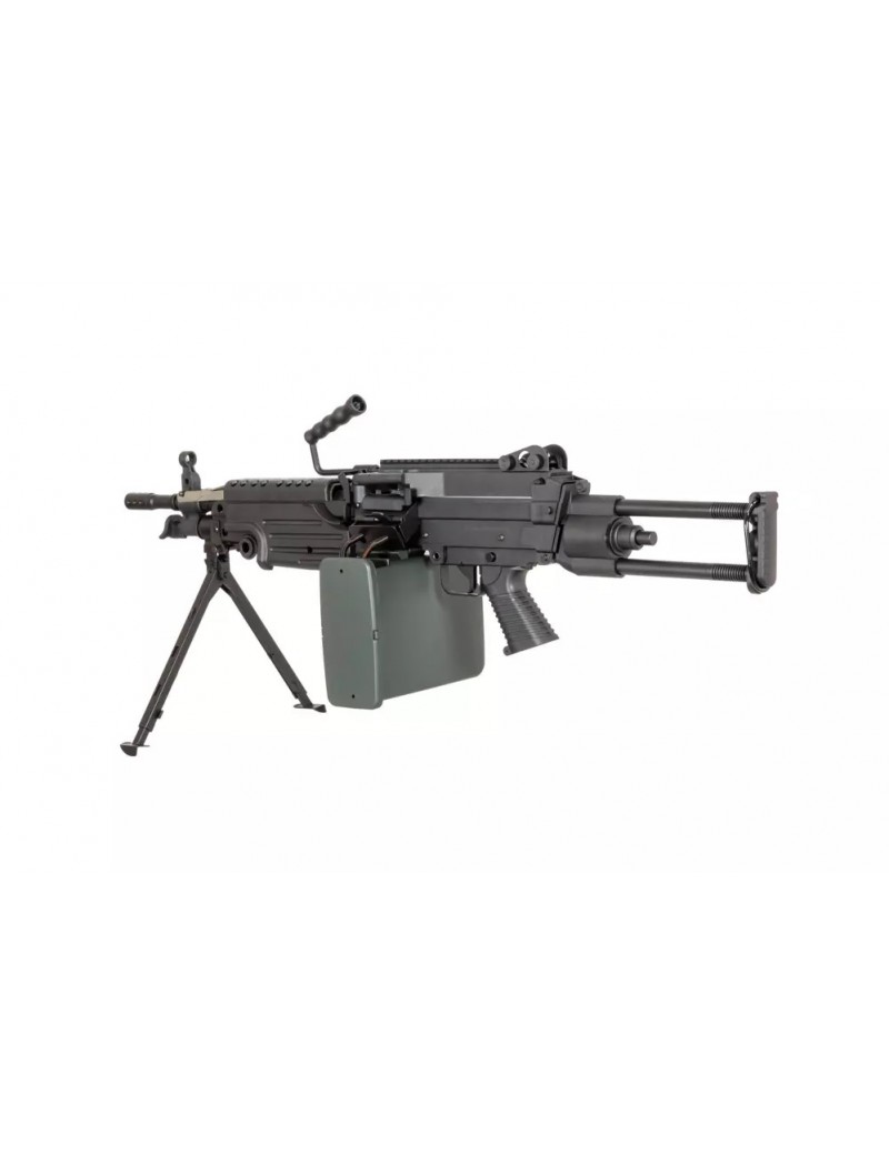 METRALHADORA SA-249 PARA CORE™ AIRSOFT - PRETA [SPE-01-028612]