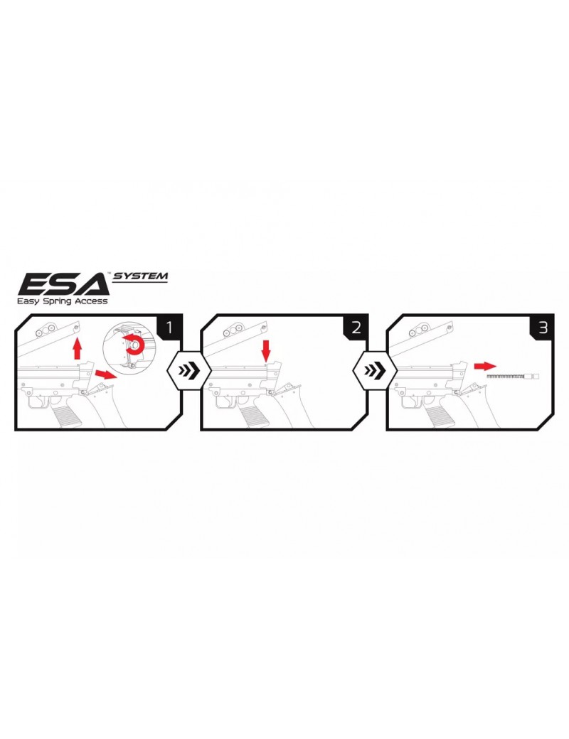 PISTOLET AIRSOFT SA-249 PARA CORE™ - NOIR [SPE-01-028612]