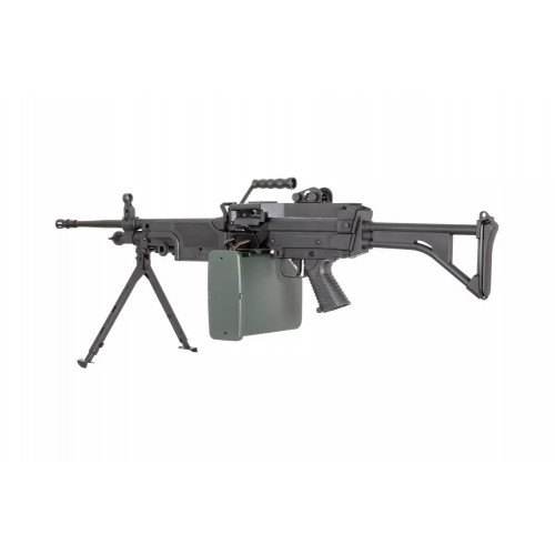 METRALHADORA DE AIRSOFT SA-249 MK1 CORE™ - PRETA [SPE-01-028610]