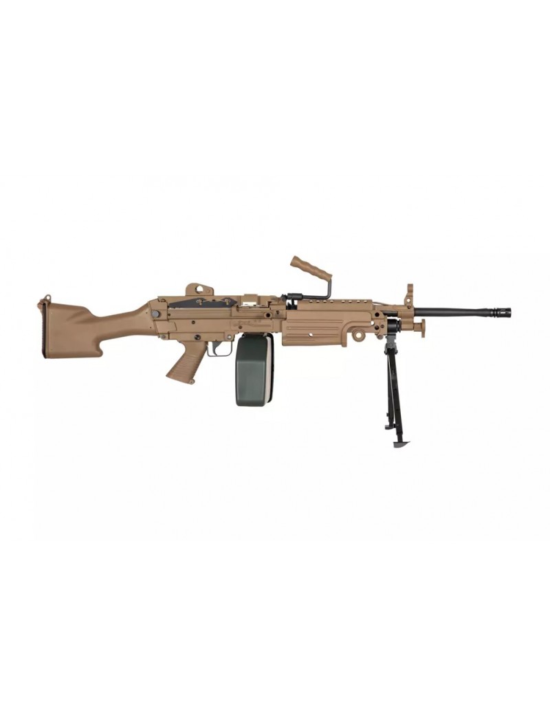 AMETRALLADORA DE AIRSOFT SA-249 MK2 CORE™ - BRONCEADA [SPE-01-028614]