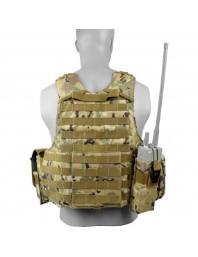 CYRAS TACTICAL MULTICAM BODY PADDED WITH 10 POCKETS [V1026MUL] 2