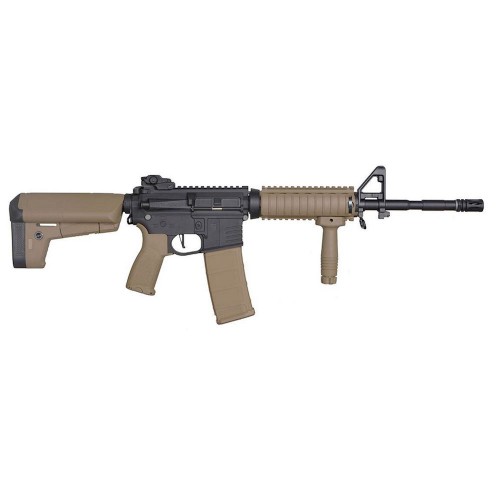 DELTA ARMORY DA-C03 AR15 RIS CHARLIE Black/Tan AEG [DA-C03-HT]