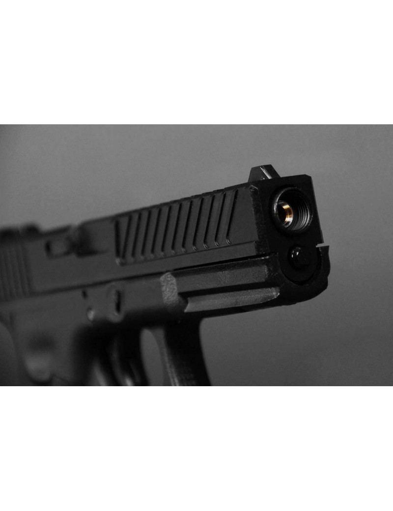 GAS PISTOL EVOLUTION E017 WARRIOR BLOWBACK PRETO [EP0117]