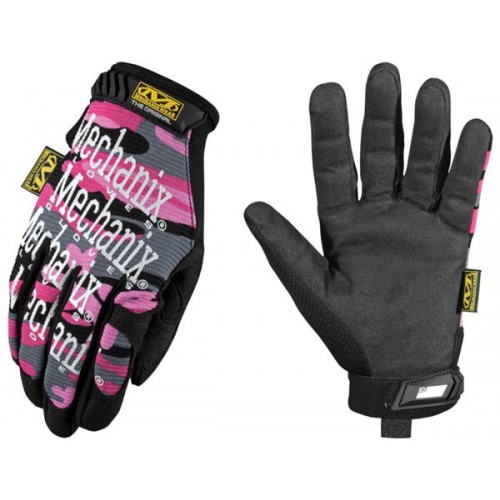LUVA MECHANIX ORIGINAL ROSA/CAMO [MG-72 PC]