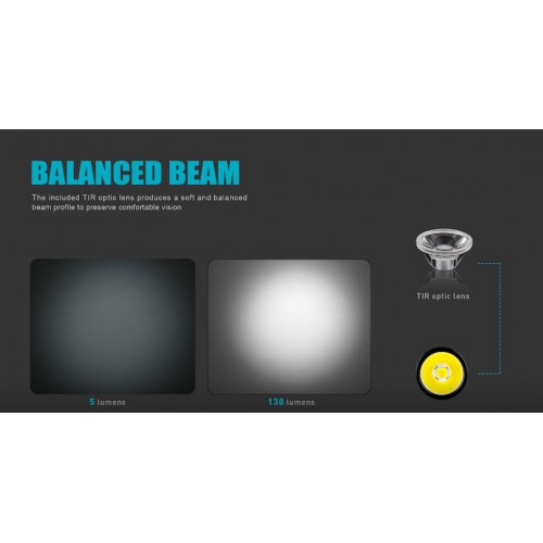 OLIGHT i1R 2 EOS MINI-TASCHENLAMPE 150 LUMEN MIT WIEDERAUFLADBAREM AKKU [105002022]