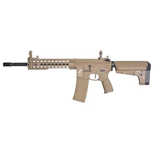 Delta Armory M4 KeyMod 10 Noir Charlie AEG 1J Pack complet TAN [DA-C04-FT]