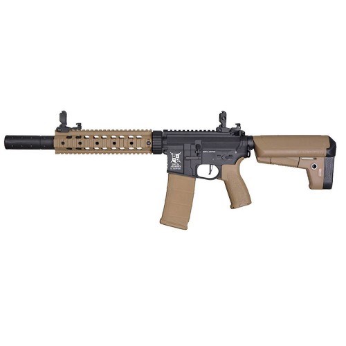 DELTA ARMORY DA-C06 AR15 SilentOps 9” CHARLIE AEG NEGRO/TAN[DA-C06-HT]