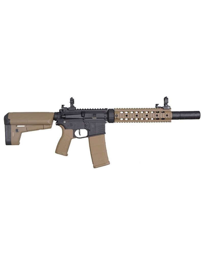 DELTA ARMORY DA-C06 AR15 SilentOps 9” CHARLIE AEG PRETO/TAN [DA-C06-HT]