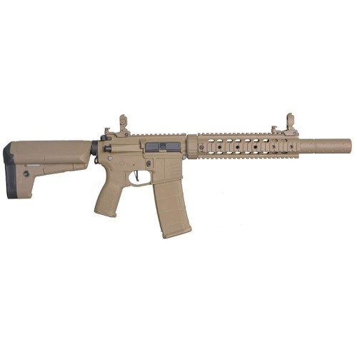 Delta Armory M4 SilentOps 9 Noir Charlie AEG 1J Pack complet TAN [DA-C06-FT]