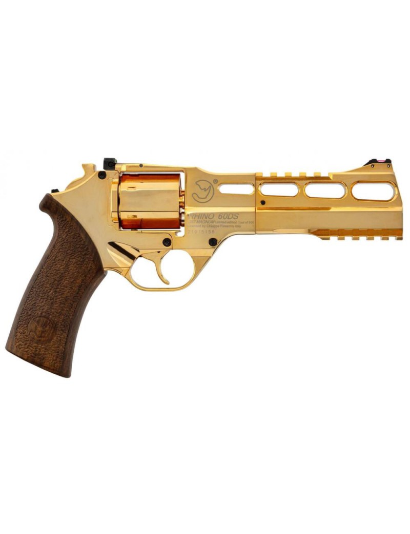 CHIAPPA FIREARMS RHINO REVOLVER 60DS 6mm BB LIMITED EDITION GOLD [440.128]