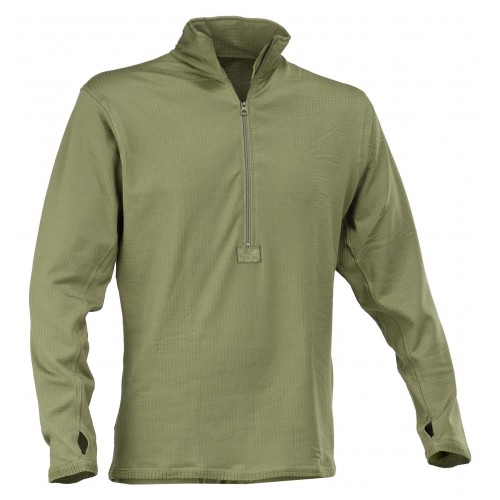 DEFCON 5 CAMISA TÉRMICA NÍVEL 2 VERDE [D5-SHIRT-II OD]