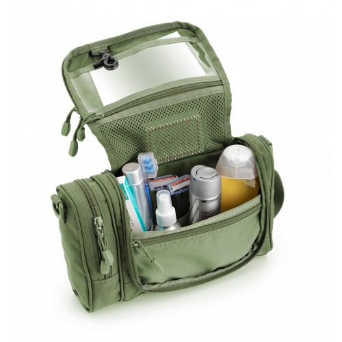 GREEN “BEAUTY POUCH” BATHROOM ACCESSORY POCKET [D5-B0759 OD]