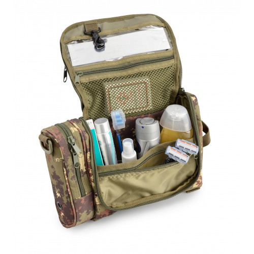 BOLSO PARA ACESSÓRIO DE BANHEIRO VERDE “BEAUTY POUCH” [D5-B0759 OD]