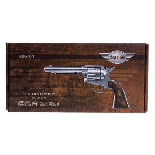UMAREX COLT LEGENDS WESTERN COWBOY CO2 FULL METAL CHROME [2.6329]