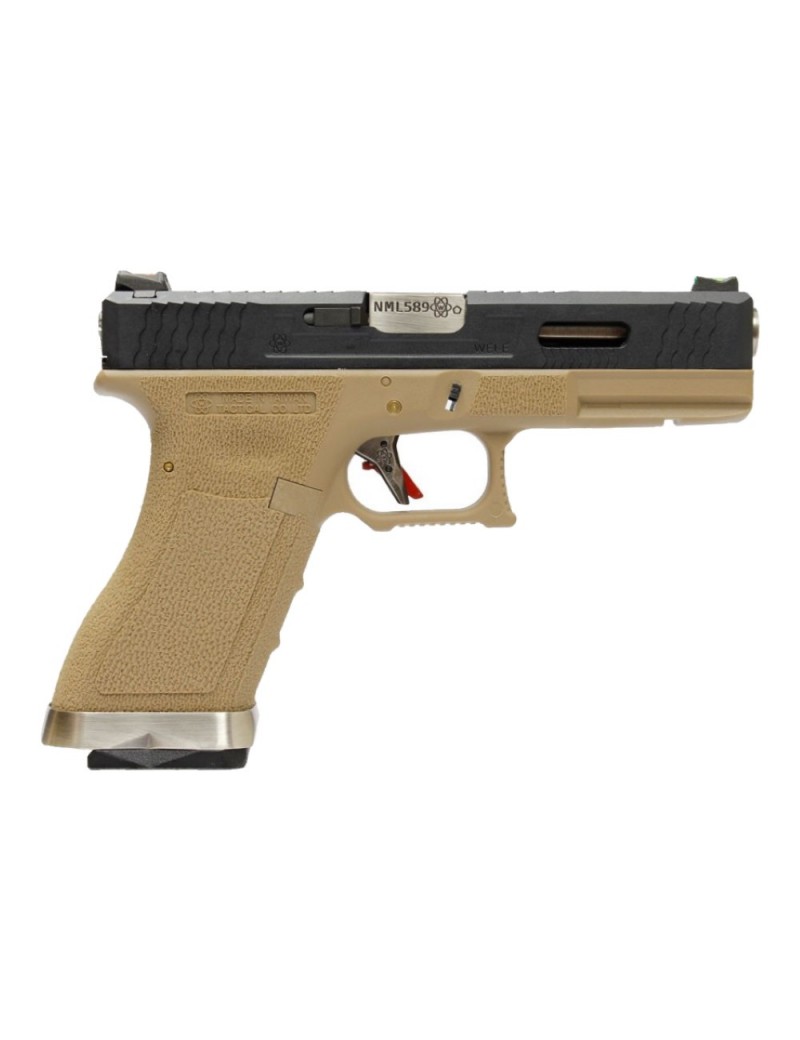 PISTOLET À GAZ G-FORCE SÉRIE T2 WE G17 [WG01WET-2]