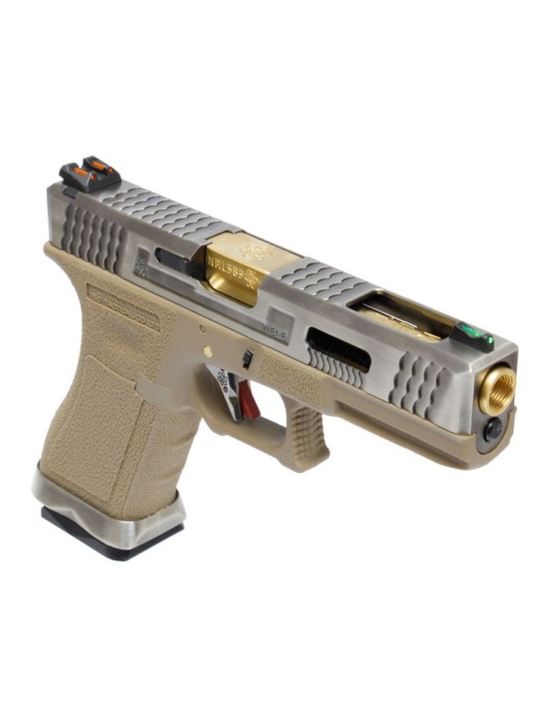 PISTOLA DE GAS WE G17 FORCE SERIE T4 [WG01WET-4]