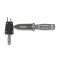 K25 TACTICAL KNIFE WITH 6,5 CM FIXED BLADE AND NECKLACE RIGID KYDEX SHEATH [32370]