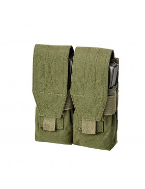 DEFCON 5 GREEN POUCH FOR DOUBLE MAGAZINE M4/AK [D5-M4AK/2 OD]