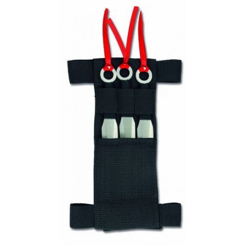 ALBAINOX SET DI 3 COLTELLI DA LANCIO LAMA FISSA [31801]