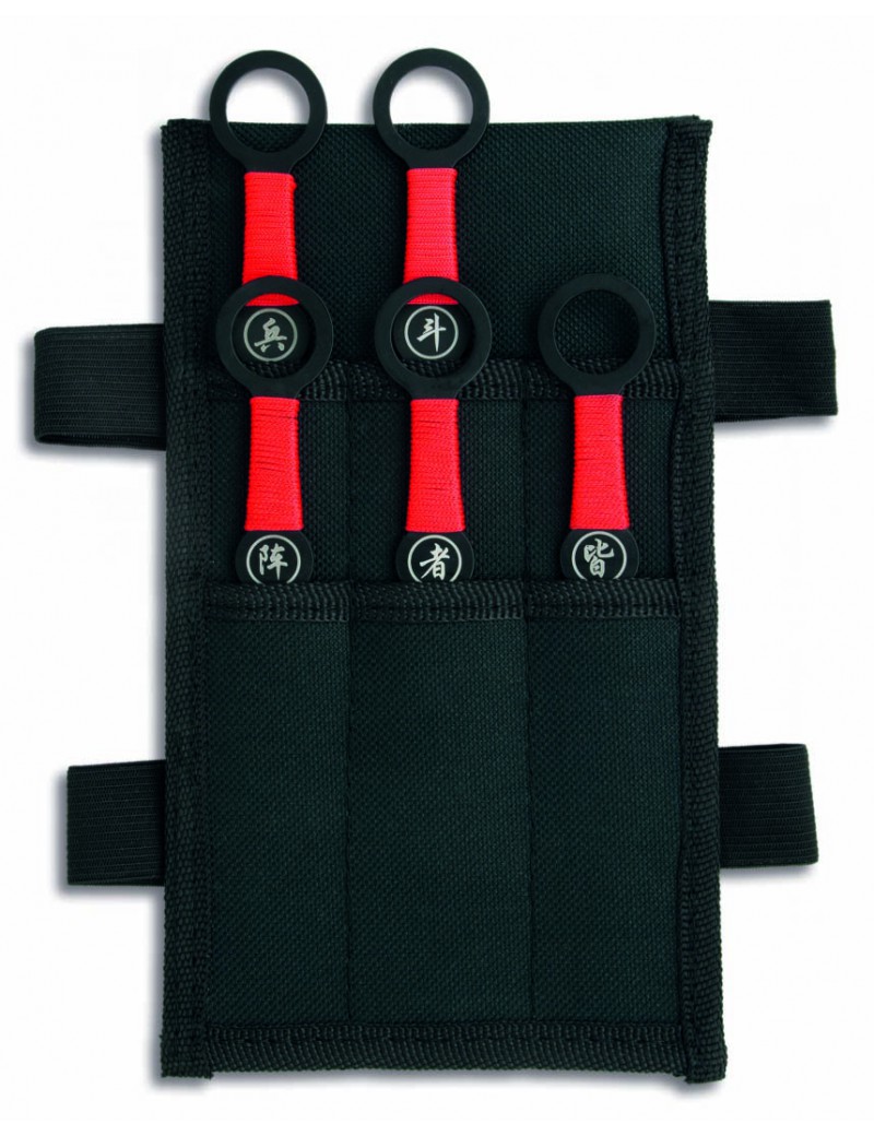 ALBAINOX SET DI 6 COLTELLI DA LANCIO LAMA FISSA [31850]