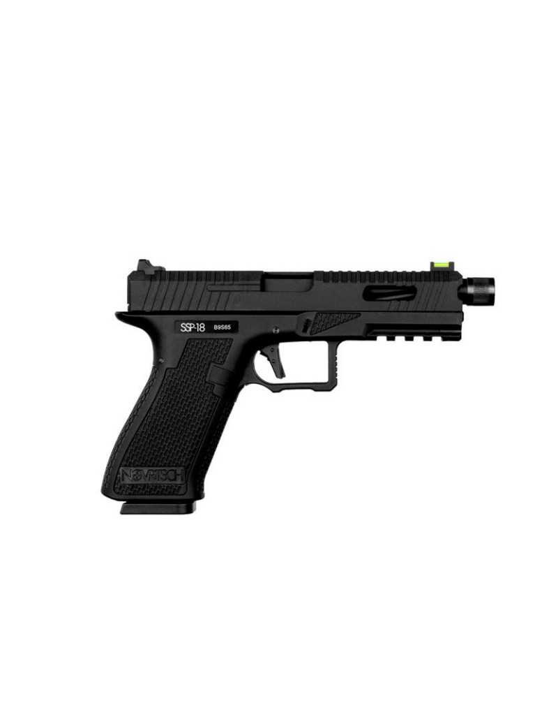 PISTOLA NOVRITSCH SSP-18 GAS BLOWBACK PRETA [NVH-SSP18GN]