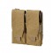 PORTA CARICATORE DOPPIO A MOLLE M4-AK DOUBLE TAN  [D5-M4AK/2 CT]