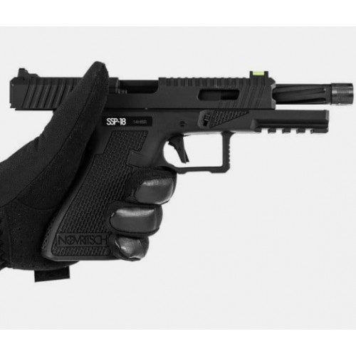 PISTOLA NOVRITSCH SSP-18 GAS BLOWBACK NEGRA [NVH-SSP18GN]