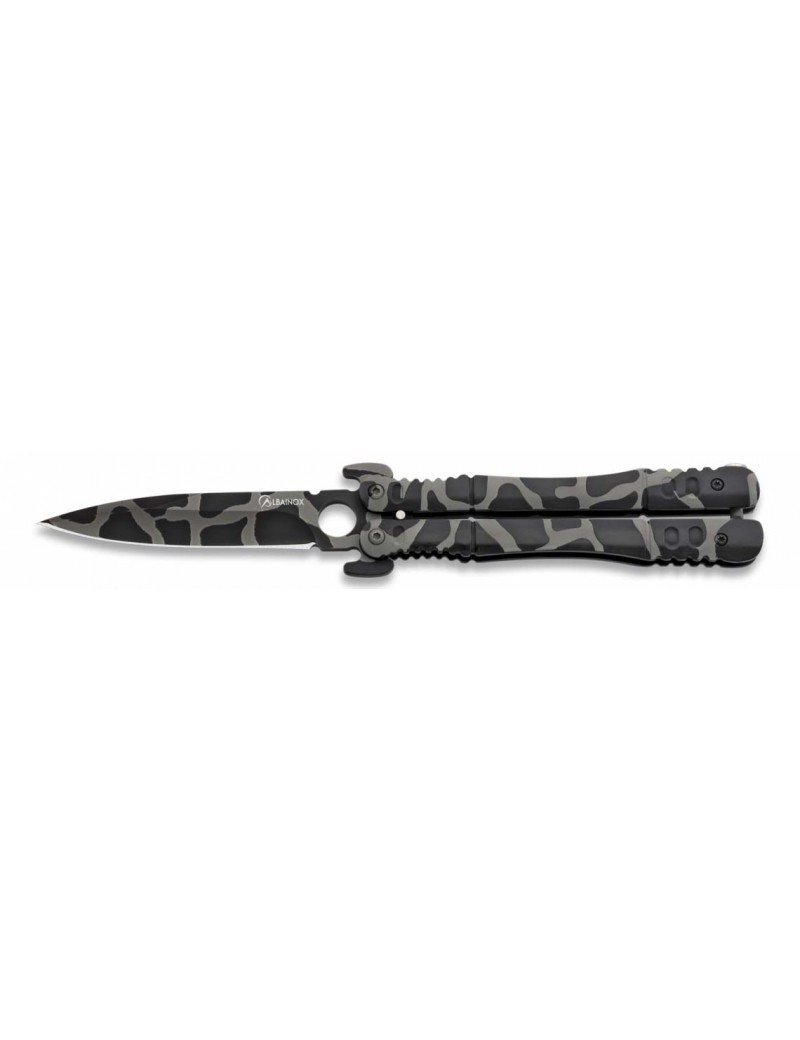 ALBAINOX COUTEAU PAPILLON 3D CAMO LAME 10 CM [2134]