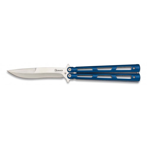 ALBAINOX MESSER SCHMETTERLING BLAU KLINGE 10,3 CM [02143]