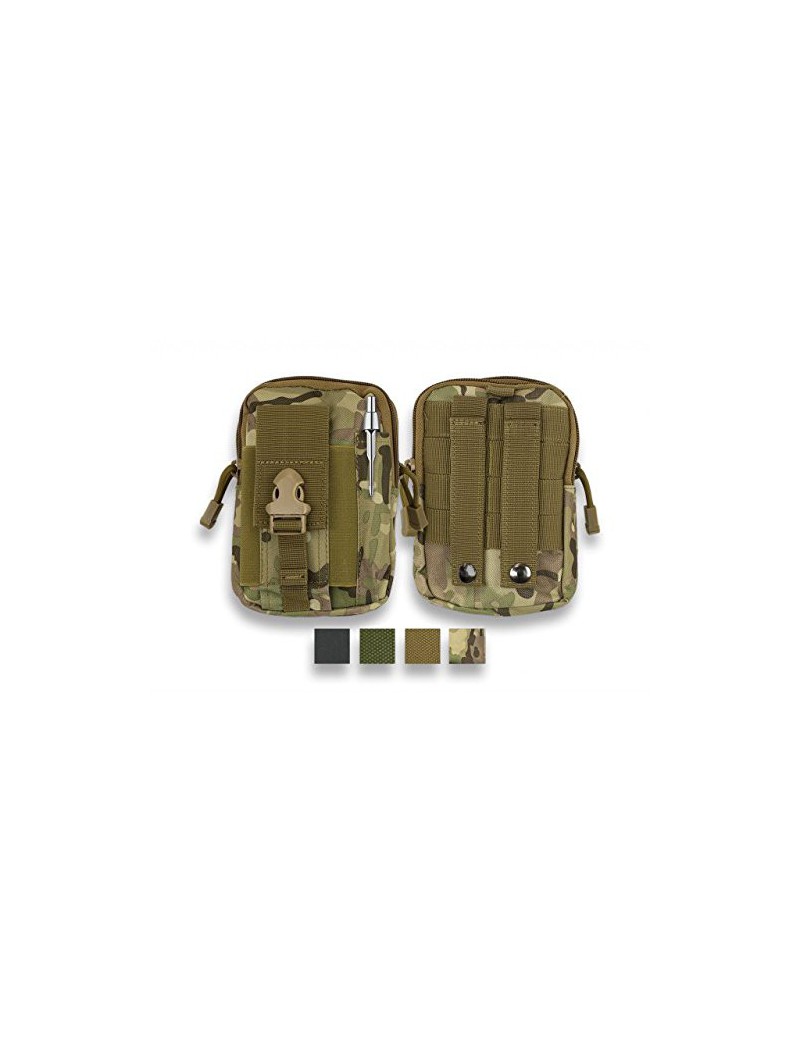 BOLSILLO PARA ACCESORIOS BARBARIC CON PORTABOLÍGRAFOS EXTERNO Y ENGANCHE MOLLE COLOR MULTICAM [34880-CP]