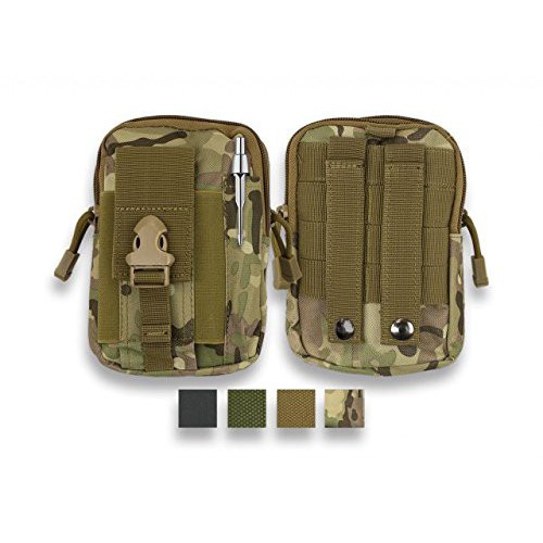 BOLSILLO PARA ACCESORIOS BARBARIC CON PORTABOLÍGRAFOS EXTERNO Y ENGANCHE MOLLE COLOR MULTICAM [34880-CP]