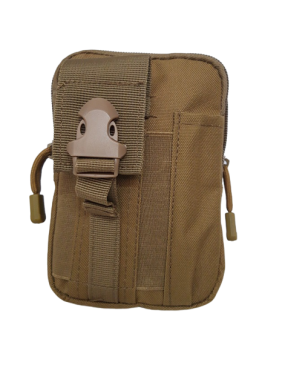 BOLSILLO BARBARIC PARA ACCESORIOS CON PORTA BOLÍGRAFOS EXTERNO Y ENGANCHE MOLLE COLOR COYOTE TAN [34880-CO]