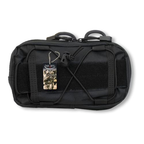 600D BLACK BARBARIC UTILITY POCKET [34883-NE]
