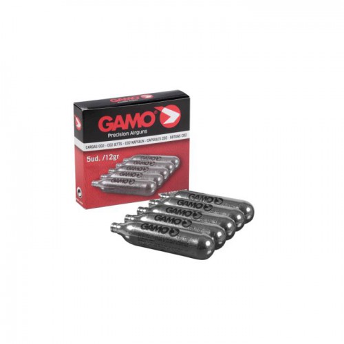 CO2 BOUTEILLE 12gr GAMO BOÎTE 5 pcs [6212470]