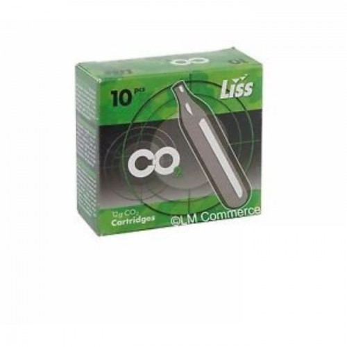 BOTELLAS DE CO2 12gr LISS 10 uds [II04]