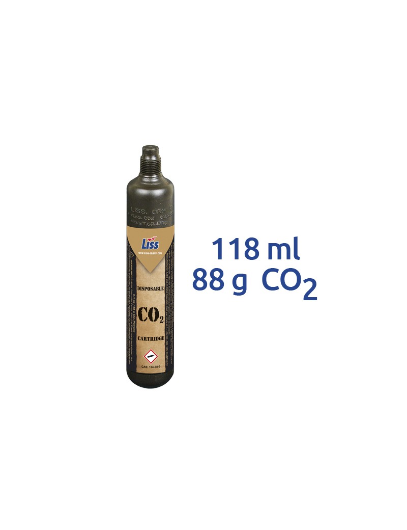 Co2 BOTTLE 88 gr LISS [II09]