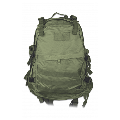 „BARBARIC“ TAKTISCHER RUCKSACK MOLLE-SYSTEM 40 LITER FASSUNGSVERMÖGEN, GRÜNE FARBE [34924-VE]