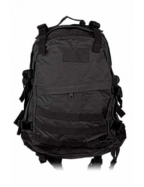 MOCHILA TACTICA "BARBARIC" SISTEMA MOLLE 40 LITROS DE CAPACIDAD, COLORE NEGRO [34924-NE]