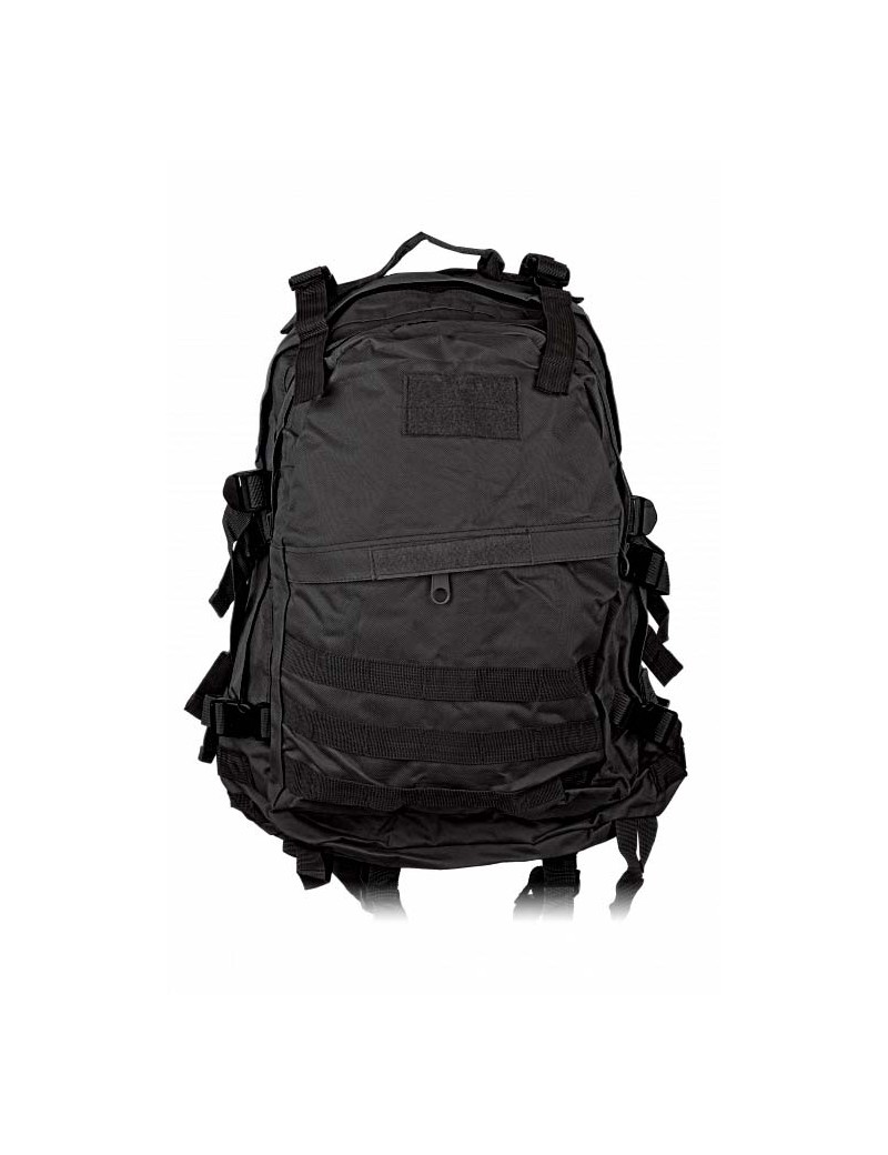 MOCHILA TÁTICA "BARBARIC" MOLLE SYSTEM 40 LITROS DE CAPACIDADE, PRETA COLOR [34924-NE]