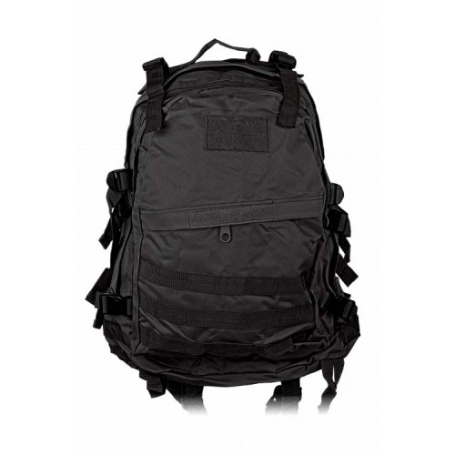 MOCHILA TÁTICA "BARBARIC" MOLLE SYSTEM 40 LITROS DE CAPACIDADE, PRETA COLOR [34924-NE]