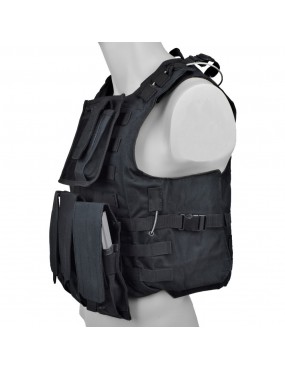 GILET TACTIQUE ROYAL NOIR [VT-1104B] 2